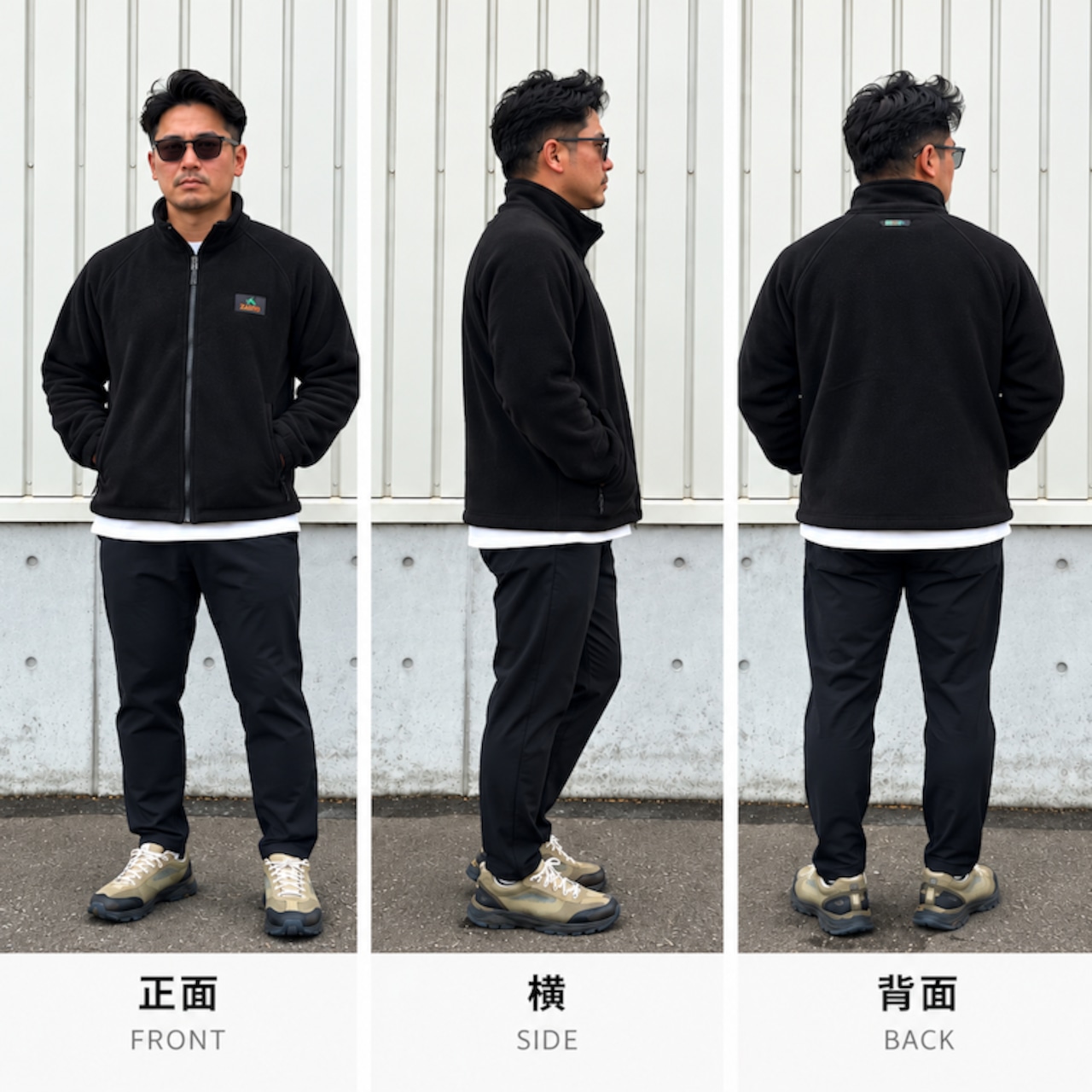 ZASSO FLEECE JACKET｜SHELL PARKA対応