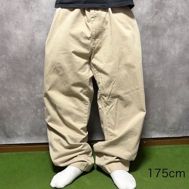 【90's】【W42×L30】 POLO by RALPH LAUREN   チノパンツ vintage