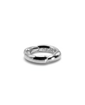H Drop Ring “Veiné”