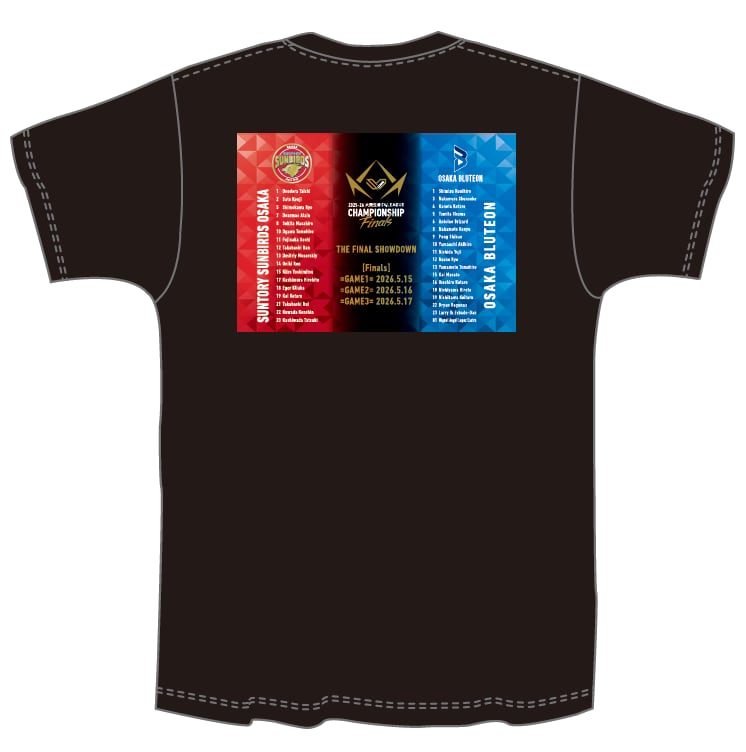 2025-26 大同生命SV.LEAGUE CHAMPIONSHIP Finals Tシャツ(MEN) | SV