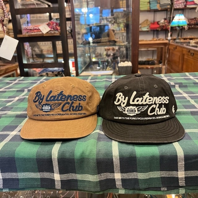 TOPANGA Accessory　By Lateness Club Cap　Cap　キャップ　帽子　