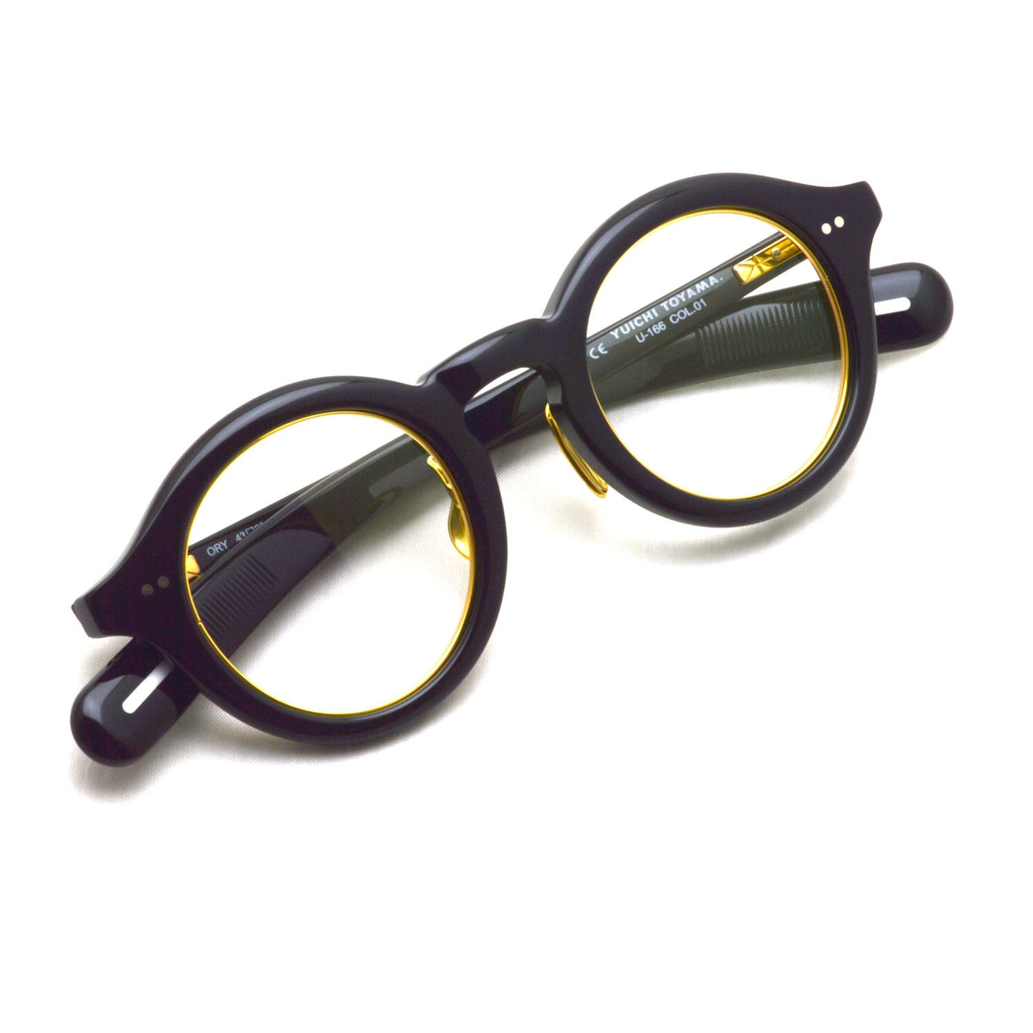 YUICHI TOYAMA / U-166 ORY / 01 Black/Gold ブラック/ゴールド