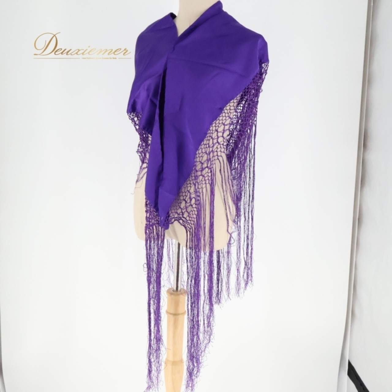 フラメンコ 衣装 シージョ ピキージョ 小物 パープル系 紫 トライアングル フレコ ダンス 三角形 練習 舞台 発表会 イベント コスチューム ダンスウェア フラメンコ衣装 フラメンコ小物 紫色 三角 フリンジ 目立つ 練習用 フラメンコダンス