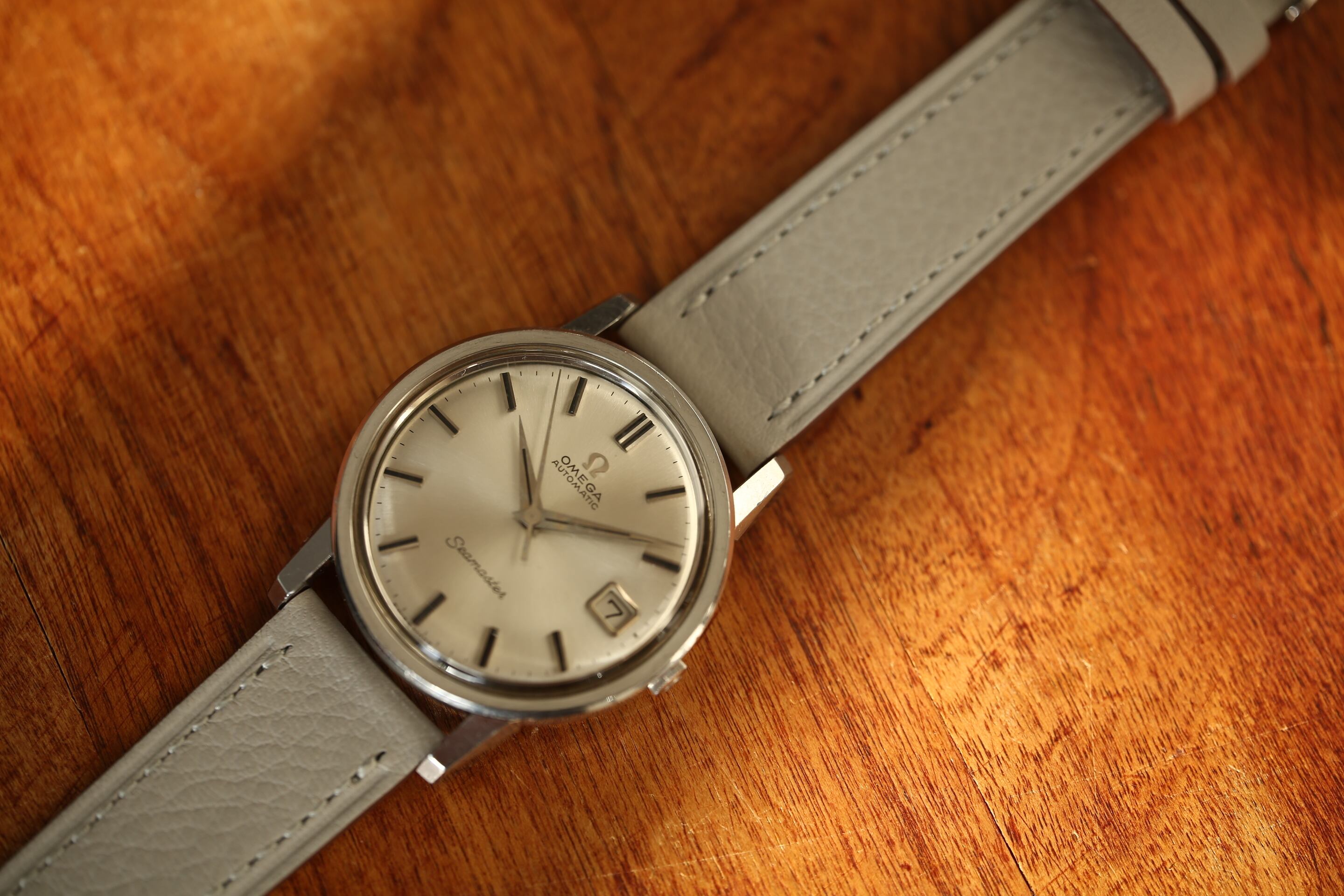 OMEGA】 1963年製 オメガ シーマスター デイト 多面カットケース 北米