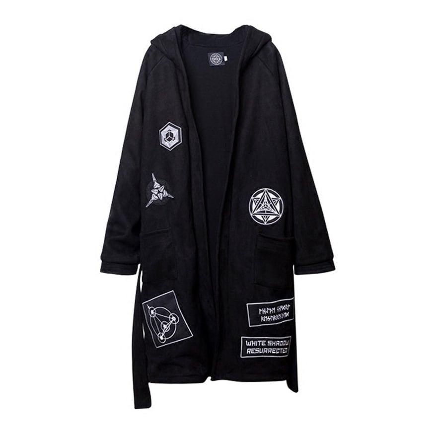 都市残響|シンボルパッチを纏うサイバーパンク・ロングコート|WithU