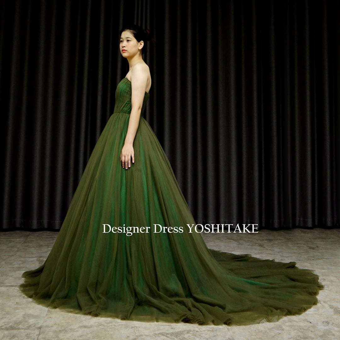 カラーバリエーションあり 【オーダー制作】ウエディングドレス