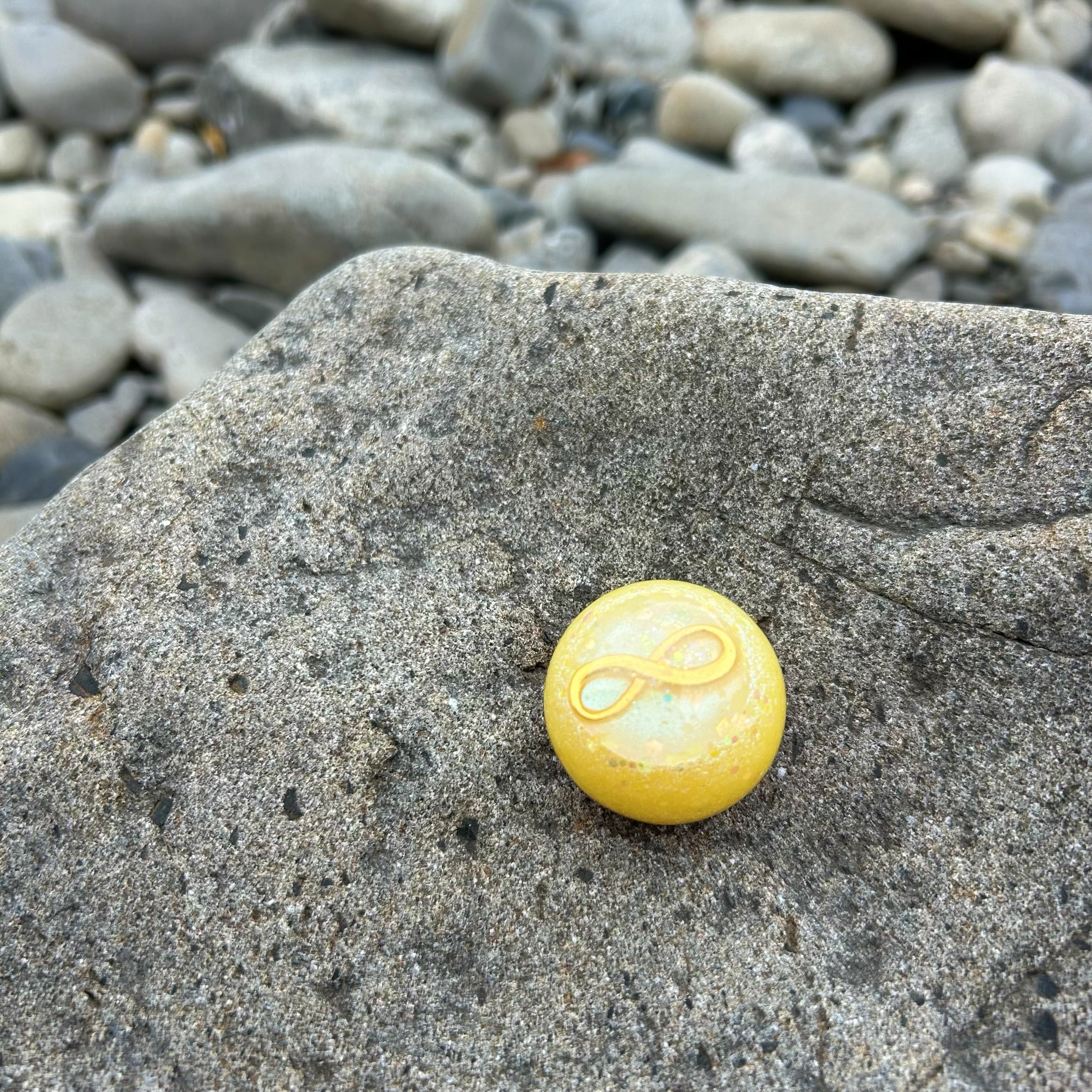 【黄龍】龍の宝玉オルゴナイト(小玉)四万十川