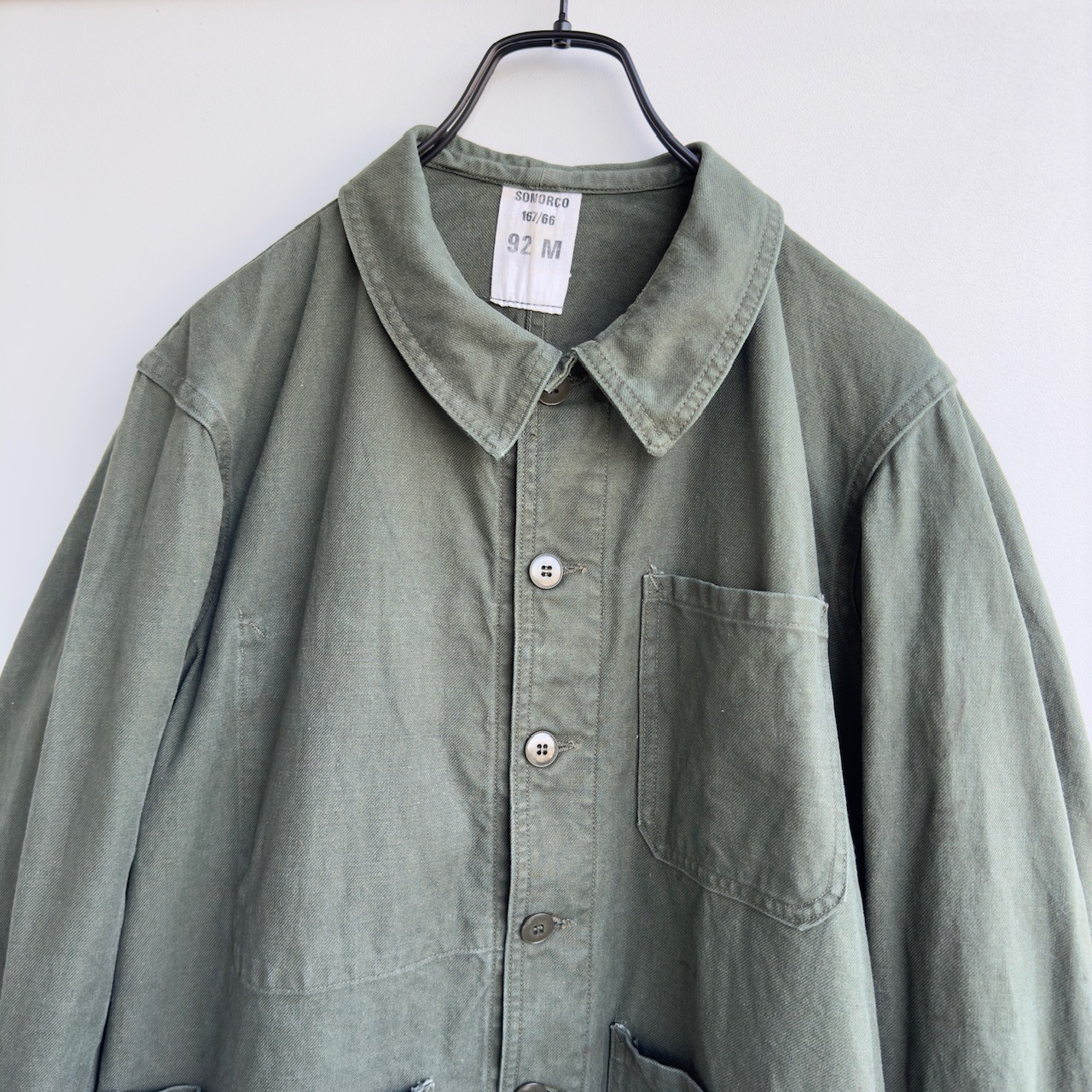 French Army ワークジャケット コットンツイル 60s