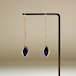 ラピスラズリ　イヤリング　Lapis lazuli earring 2
