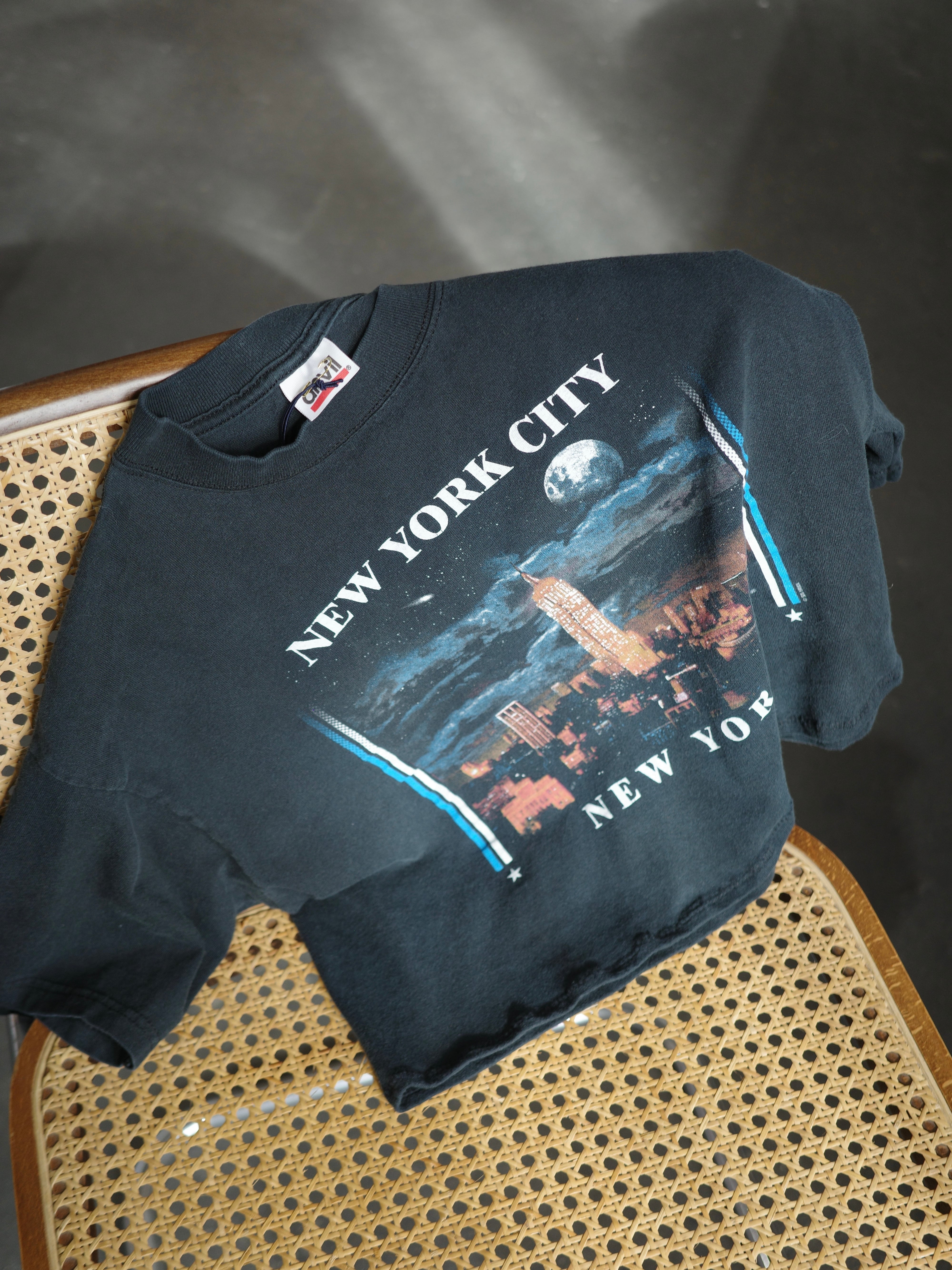 <vintage>90‘s ”NEW YORK”short Tshirt