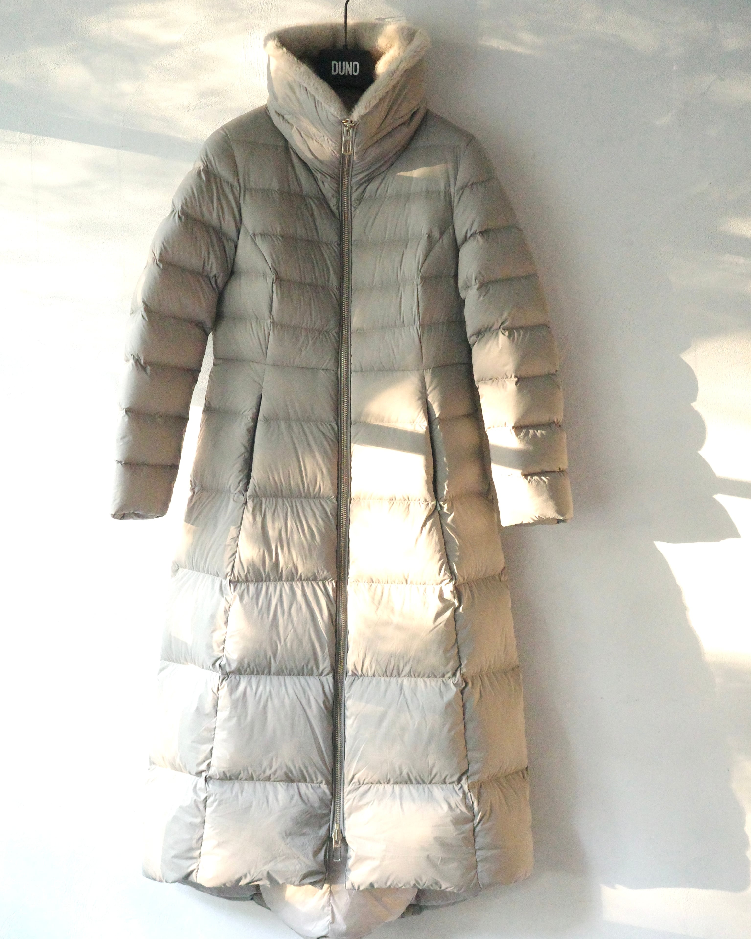 DUNO / MELROSE ファーネック ロング ダウンコート | LA VILLA ROUGE