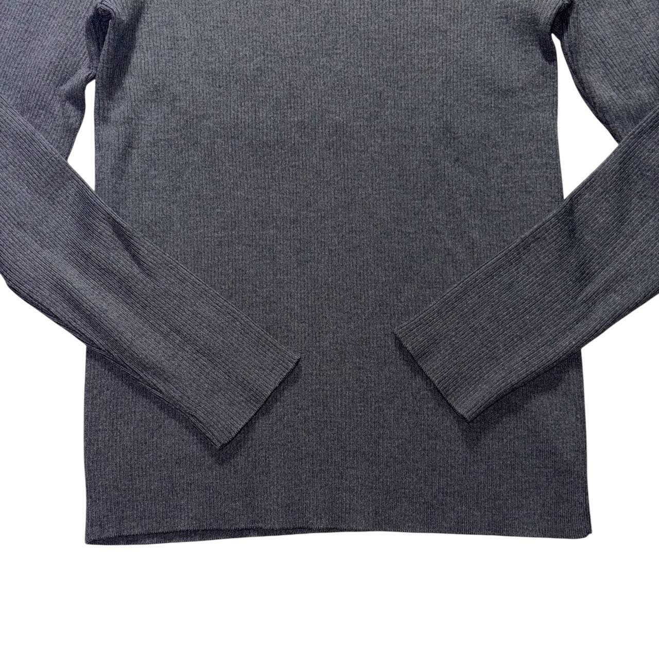 VERSACE CLASSIC mock neck rib knit sweater