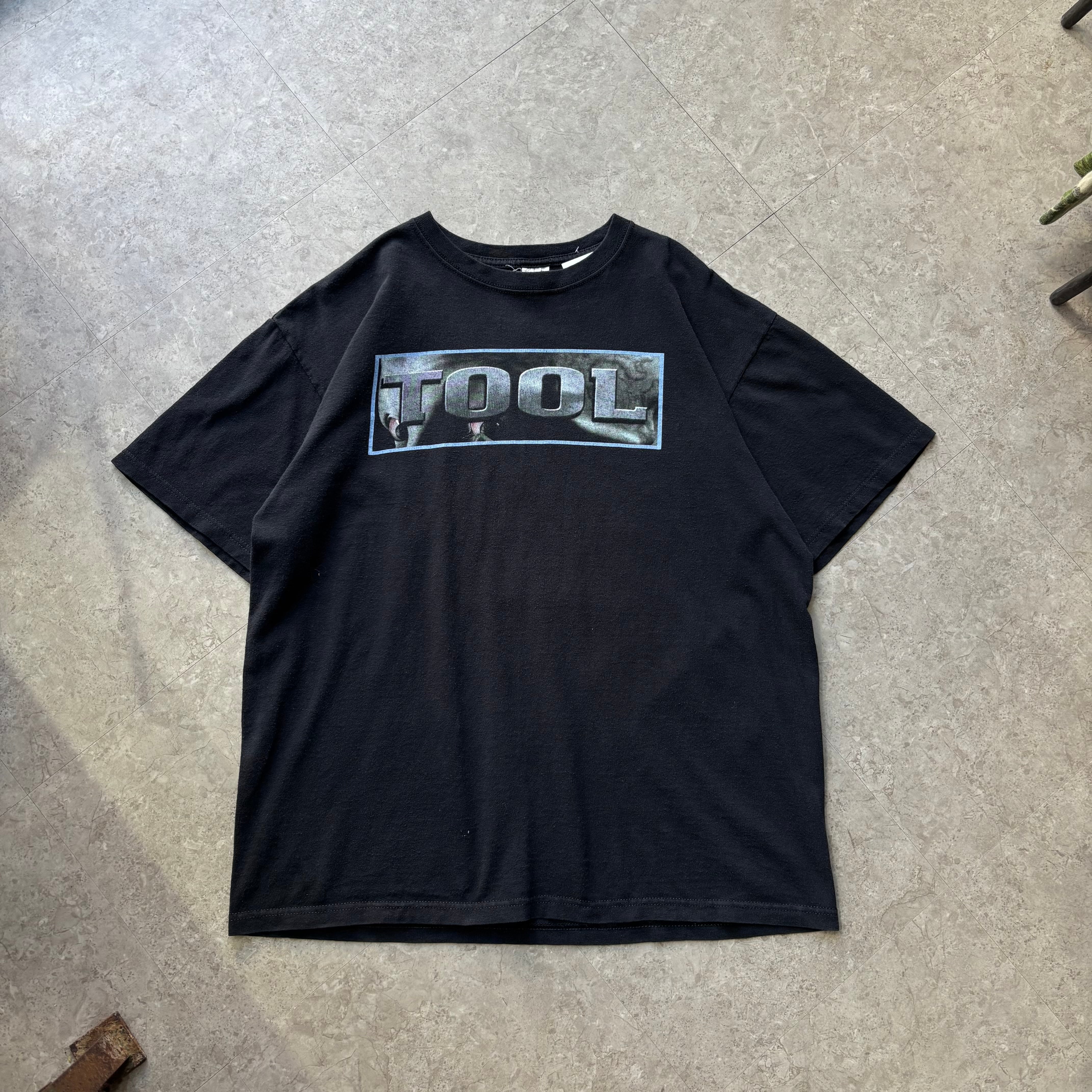 00s STUSSY × FUTURA/World Tour print Tee/L/ワールドツアープリントT