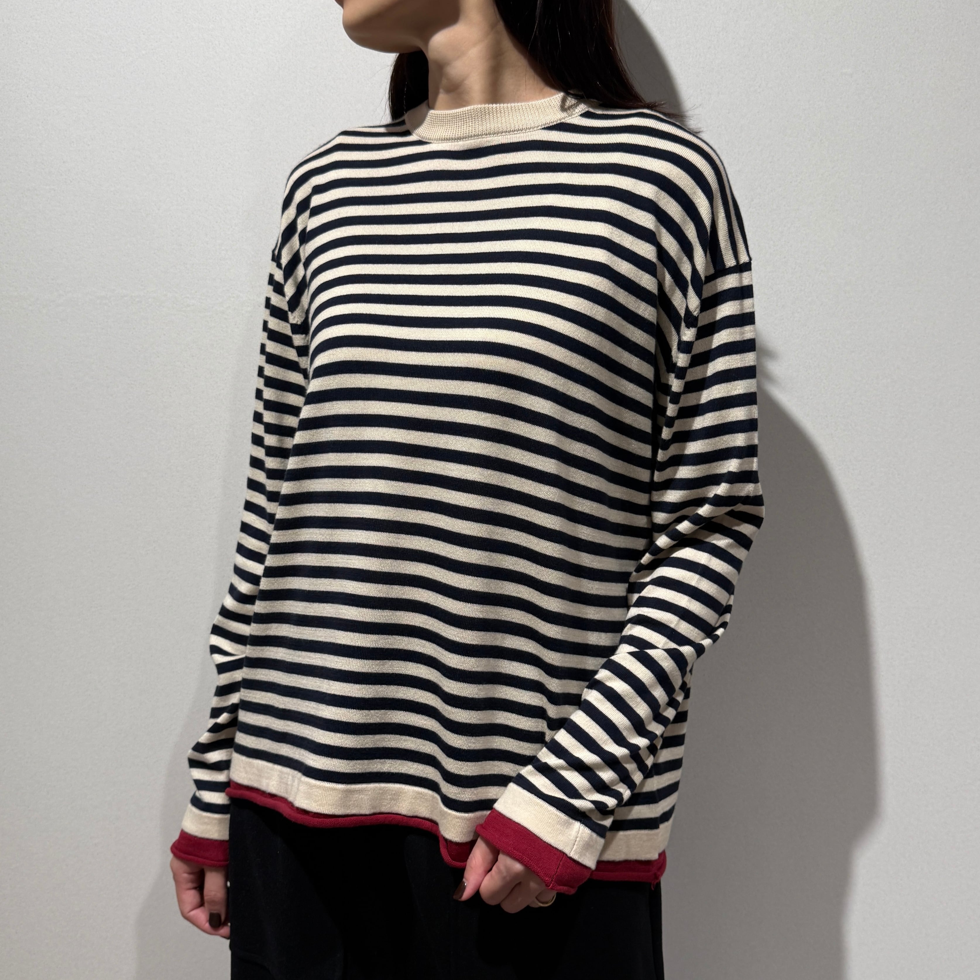 レイヤード風ボーダーPO