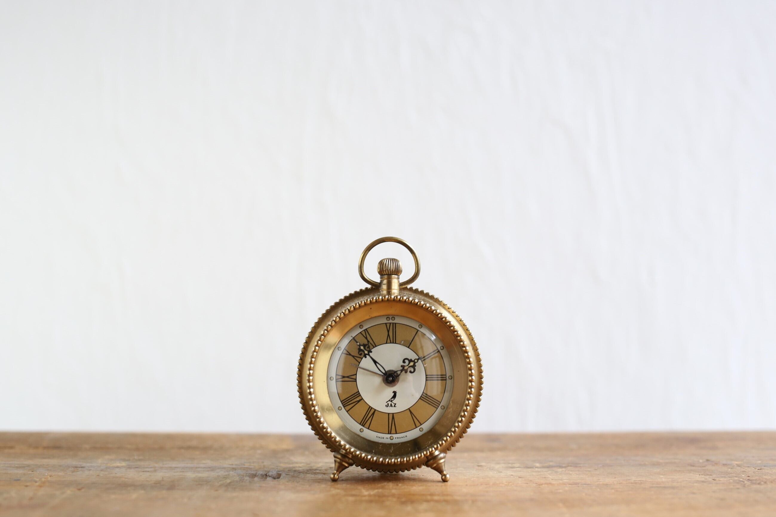 フランス アンティーク ヴィンテージ JAZ 目覚まし時計 『SEIZIC』 N-05271