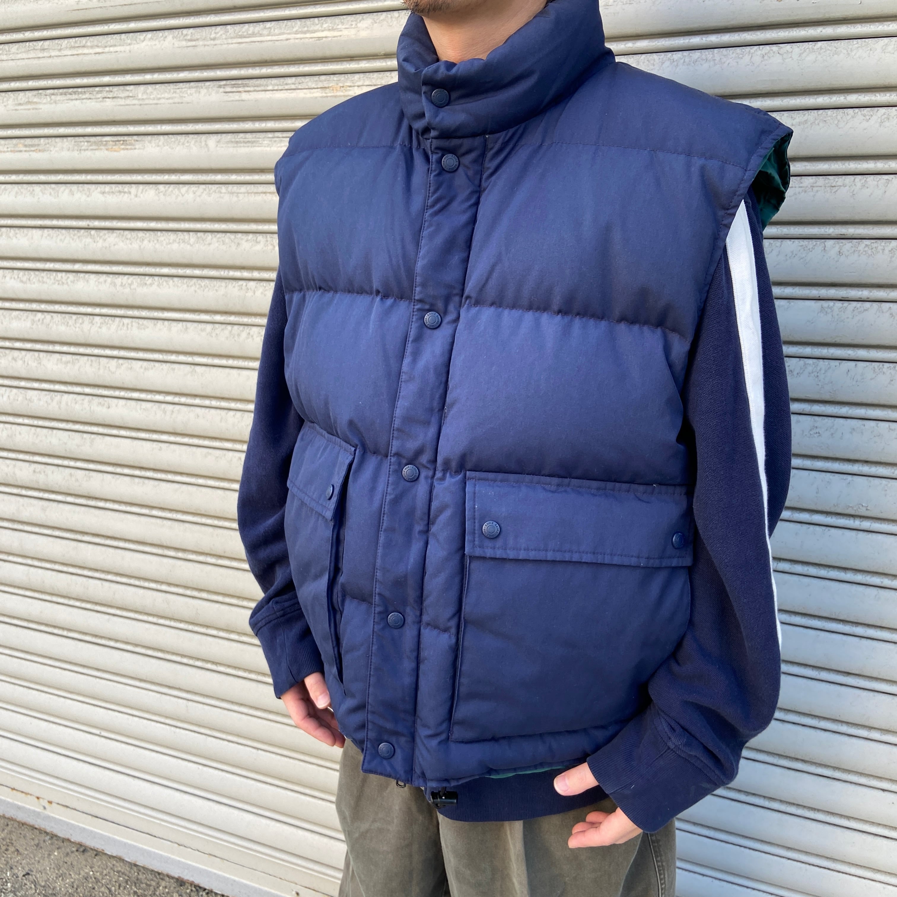 Vintage Eddie Bauer ダウンベスト USA製 ベージュ-