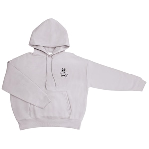 drowsy.. FRONT SMALL DOG LOGO HOODIE / 22AW / FP