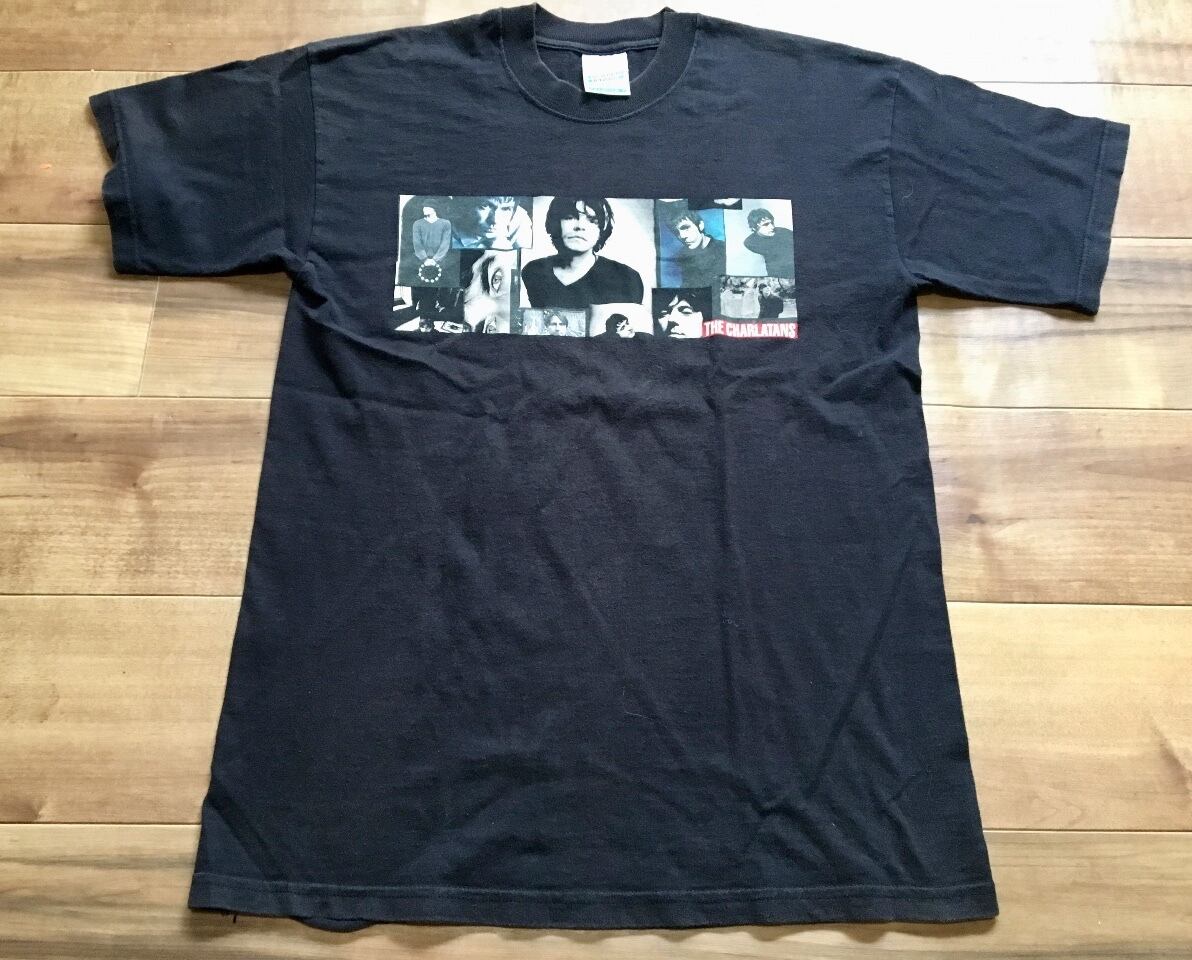 the CHARLATANS シャーラタンズ 99年 ツアーTシャツ UK ロック オルタナ ブリットポップ 90s OLD