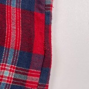 ビンテージ Chipie PRODUCT シピー チェック ジップアップ 長袖 ネルシャツ M/レッド系 メンズ アメカジ ワーク