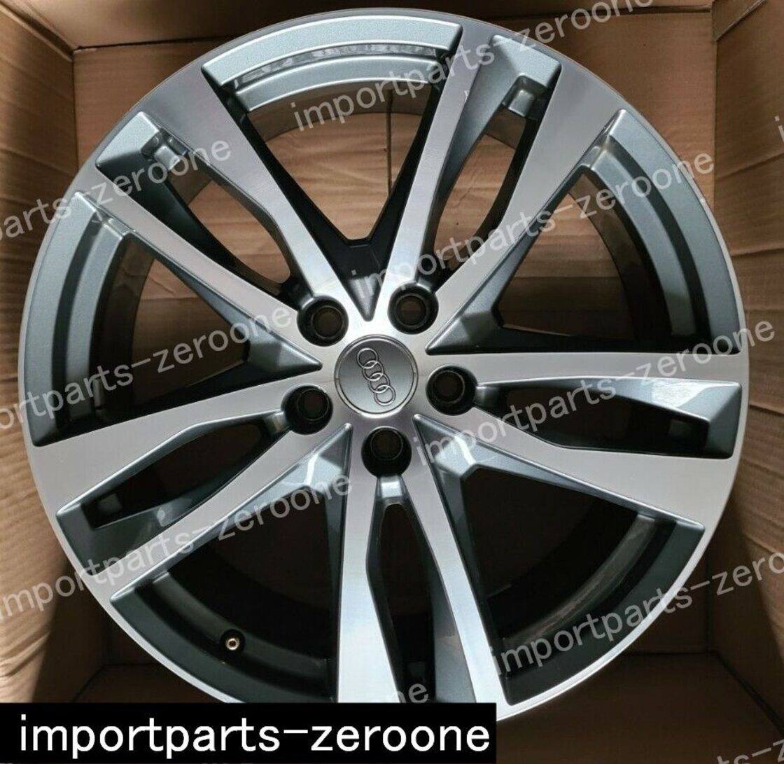 19インチ 純正アウディ A6 C8 19 x 8.5J et40 ダイヤモンドカット合金 
