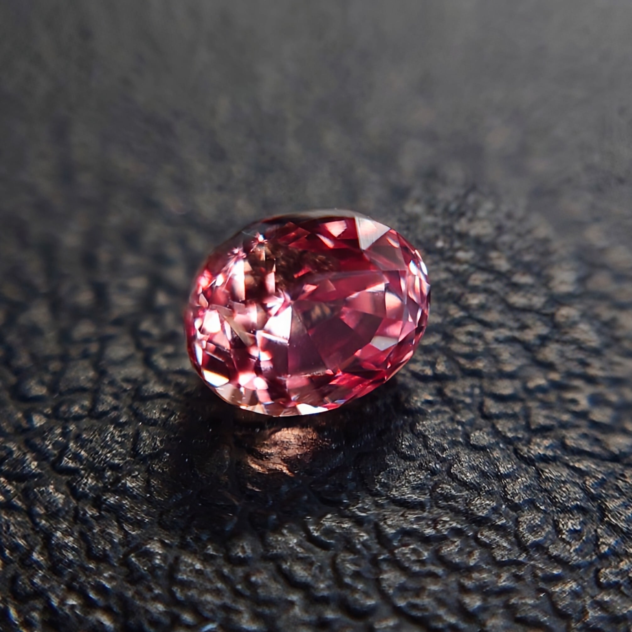 希少 Padparadscha Sapphire No Heat 0.399ct CGL非加熱鑑別書付