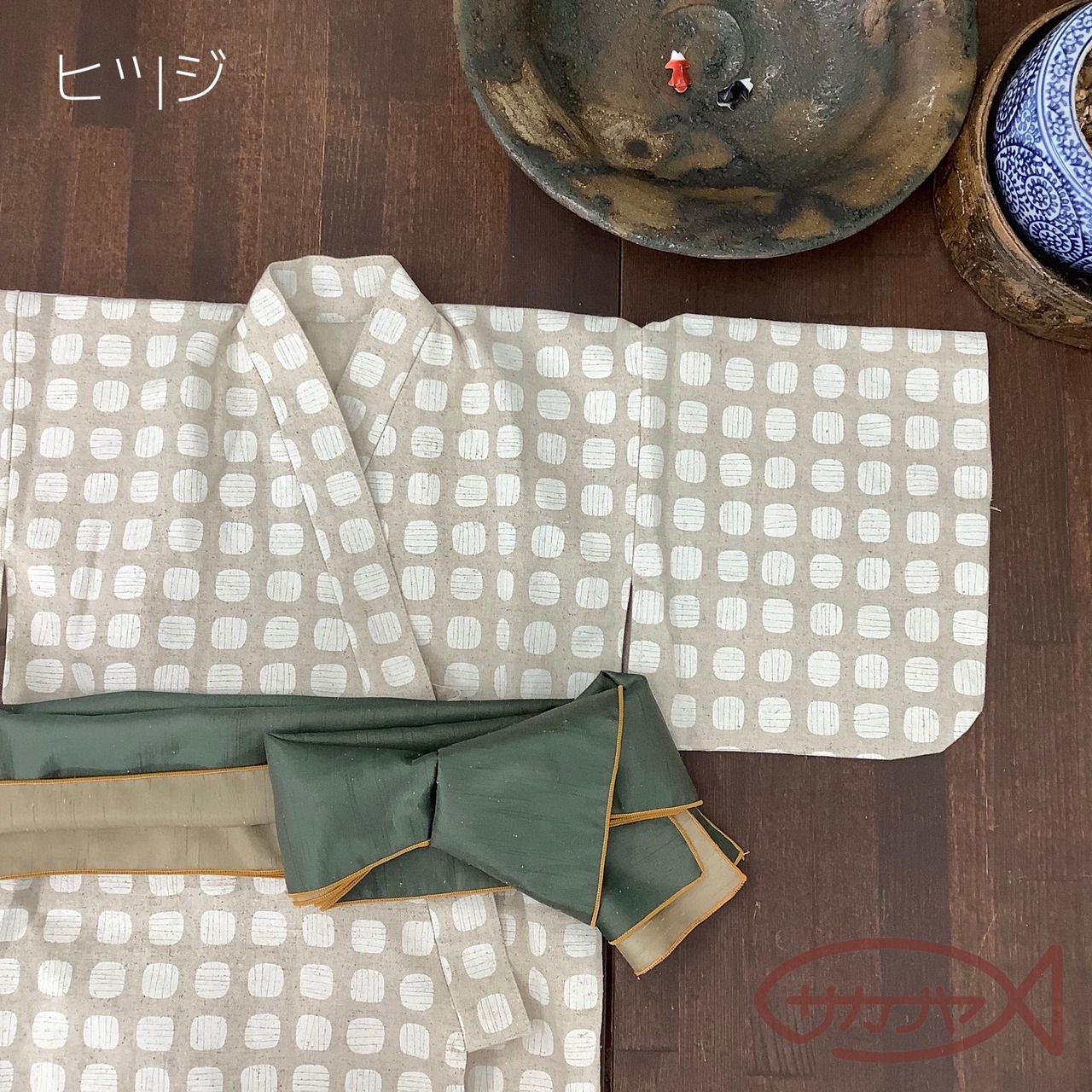 【再入荷】オリジナル浴衣 モダンユカタ 5種 小【〜100cm】 - 5