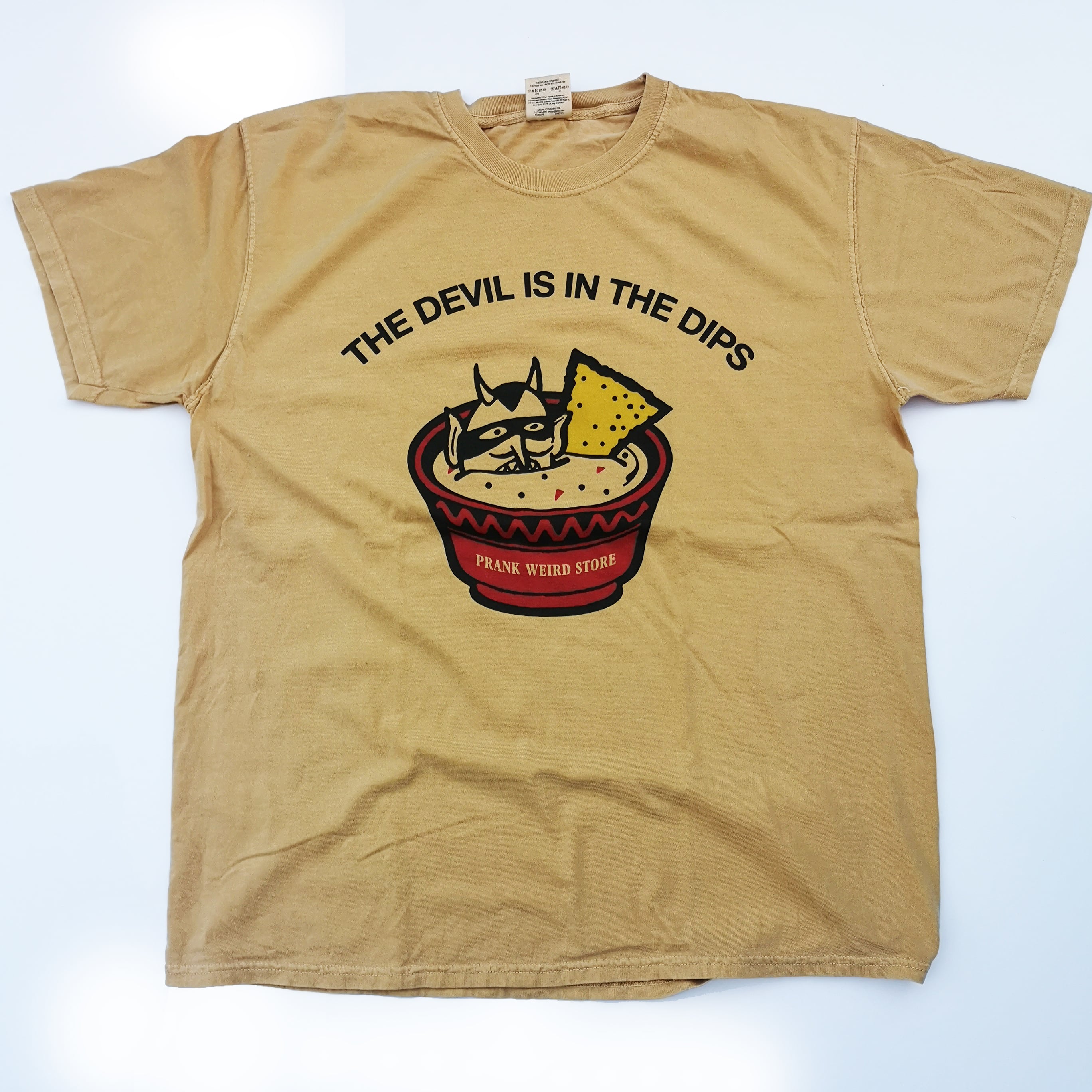 DEVIL'S DIP TEE MUSTARD XL