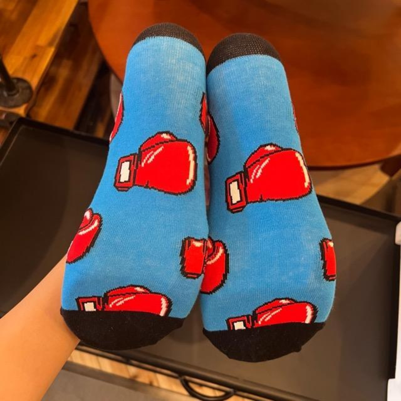 TOPANGA SOCKS Men's　Boxing gloves　靴下　メンズソックス　ボクシンググローブ　ボクシング　足元ファッション　プチギフト