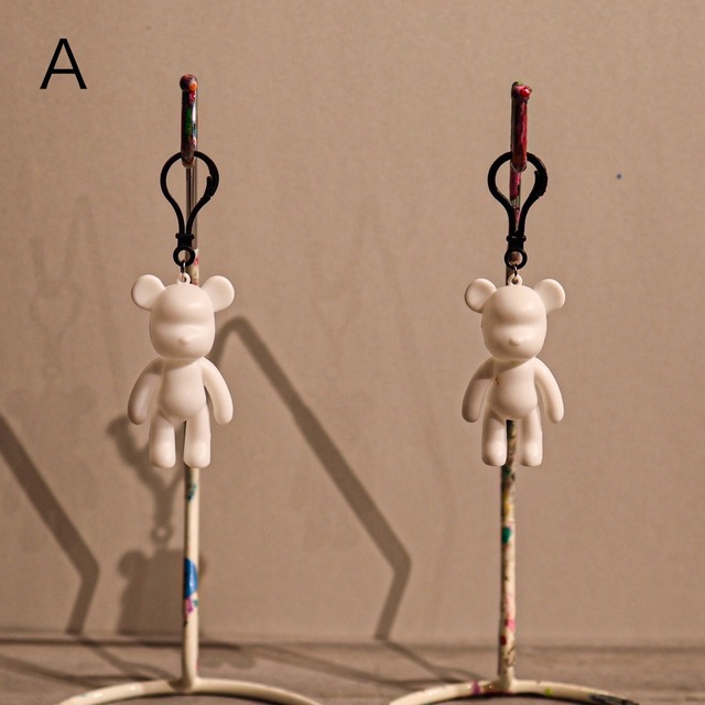 ご自宅でアート体験キット（キーホルダー2体セット）