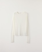 DU260517 Layered Bustier Sheer Long Sleeve Tee