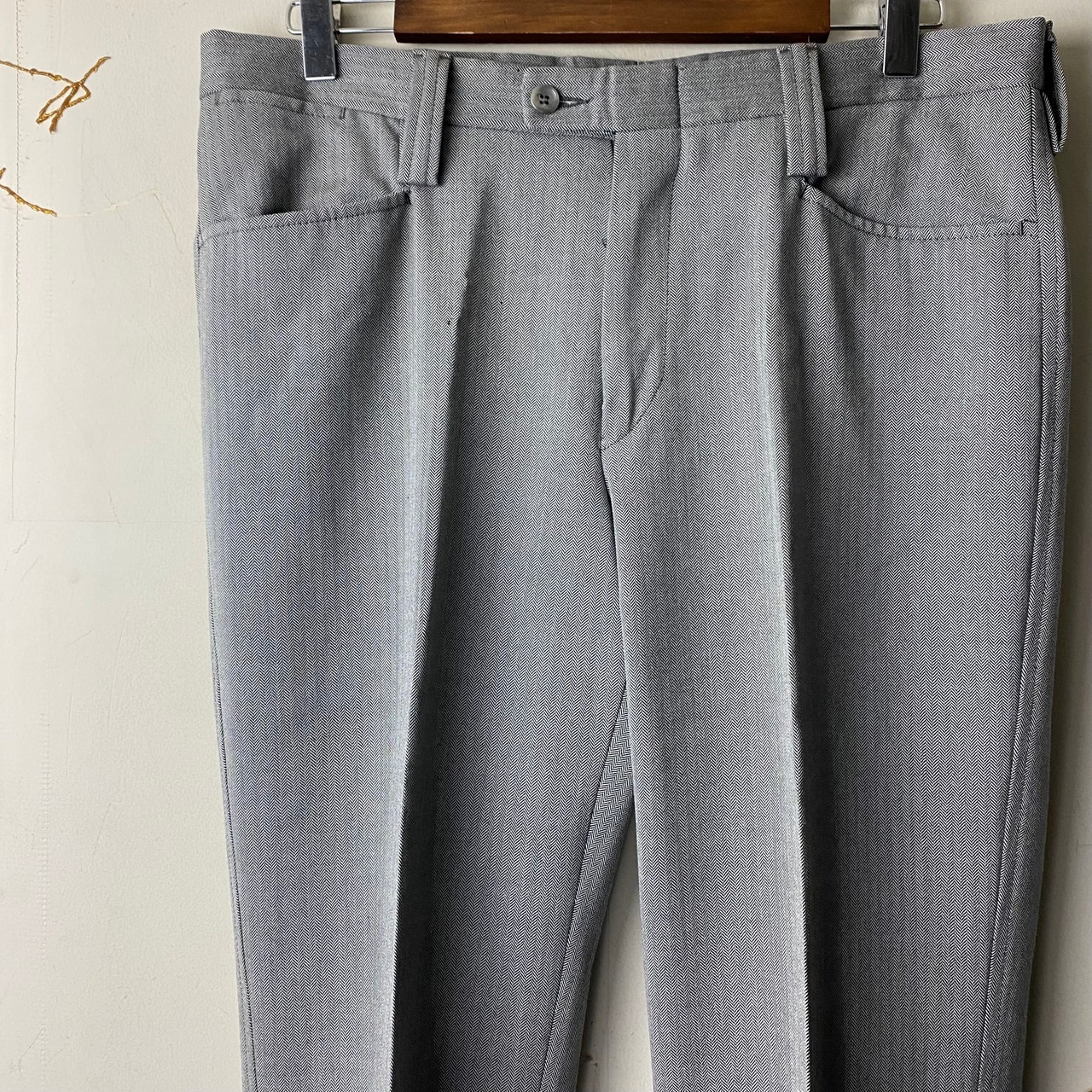 GUCCI light gray color wool slacks