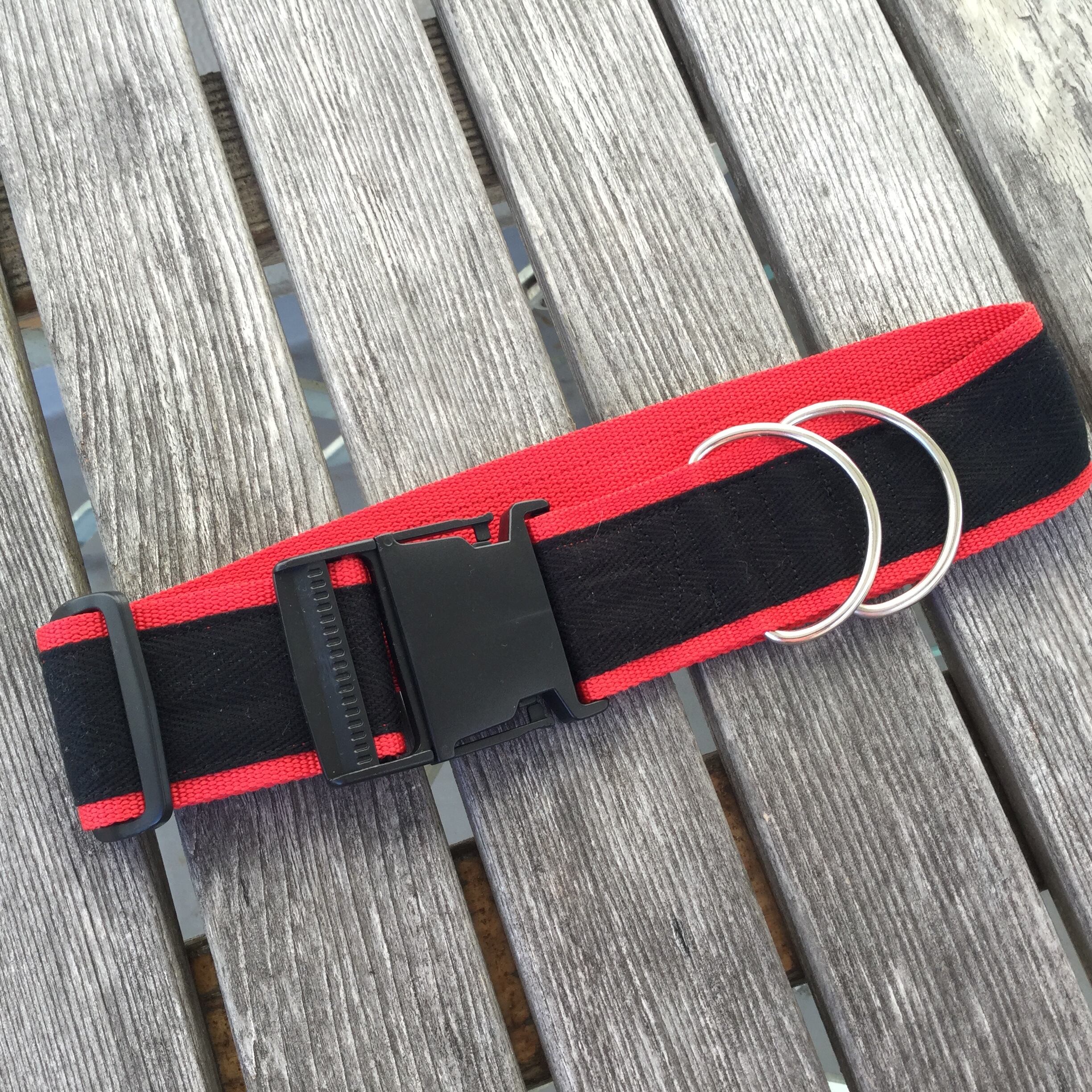 首輪 赤黒 50mm幅