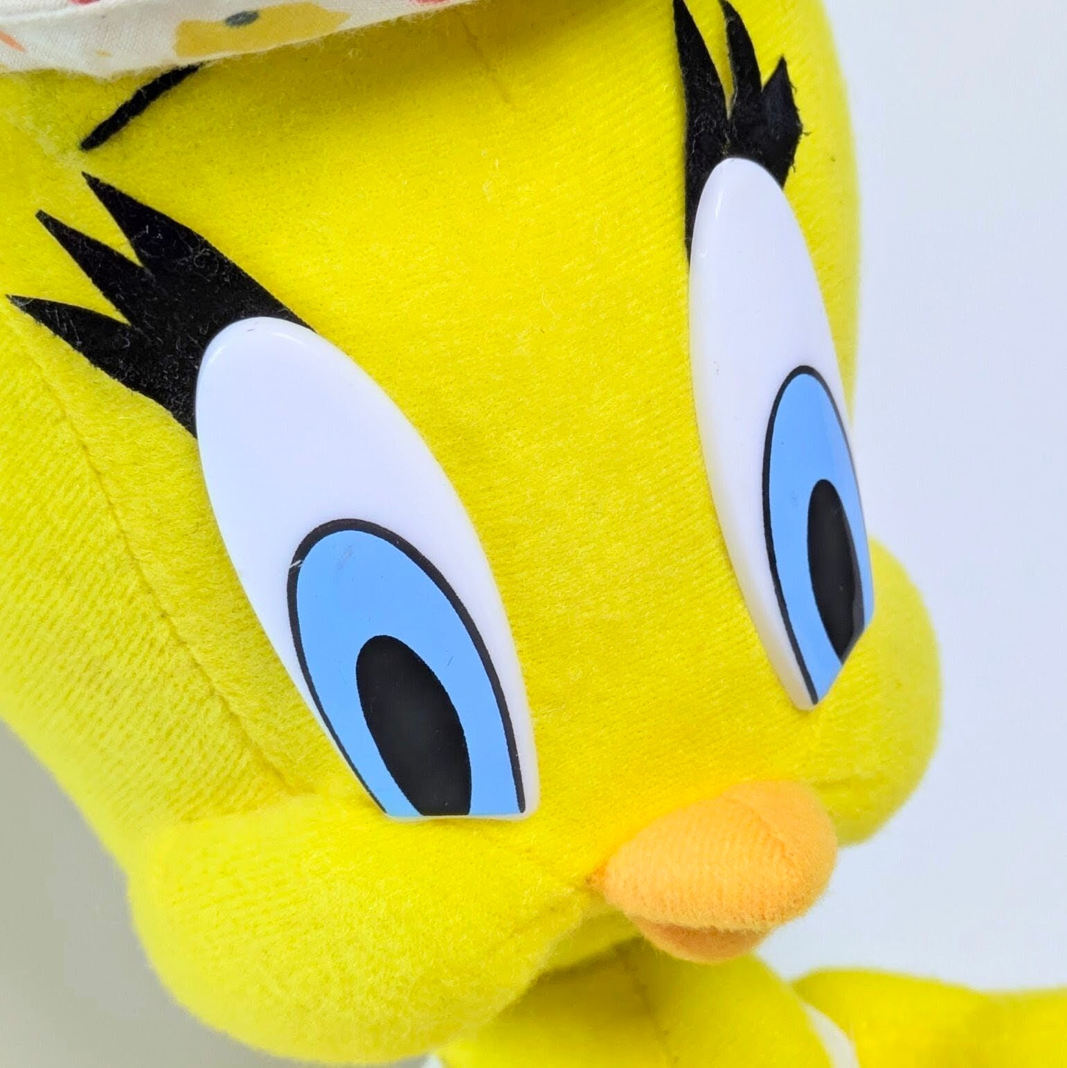 ☆VINTAGE1998☆【 Looney Tunes / ルーニー・テューンズ 】Painter Tweety Bird（ペインター トゥイーティー） プラッシュ / ぬいぐるみ〚アメリカン雑貨 アメトイ〛