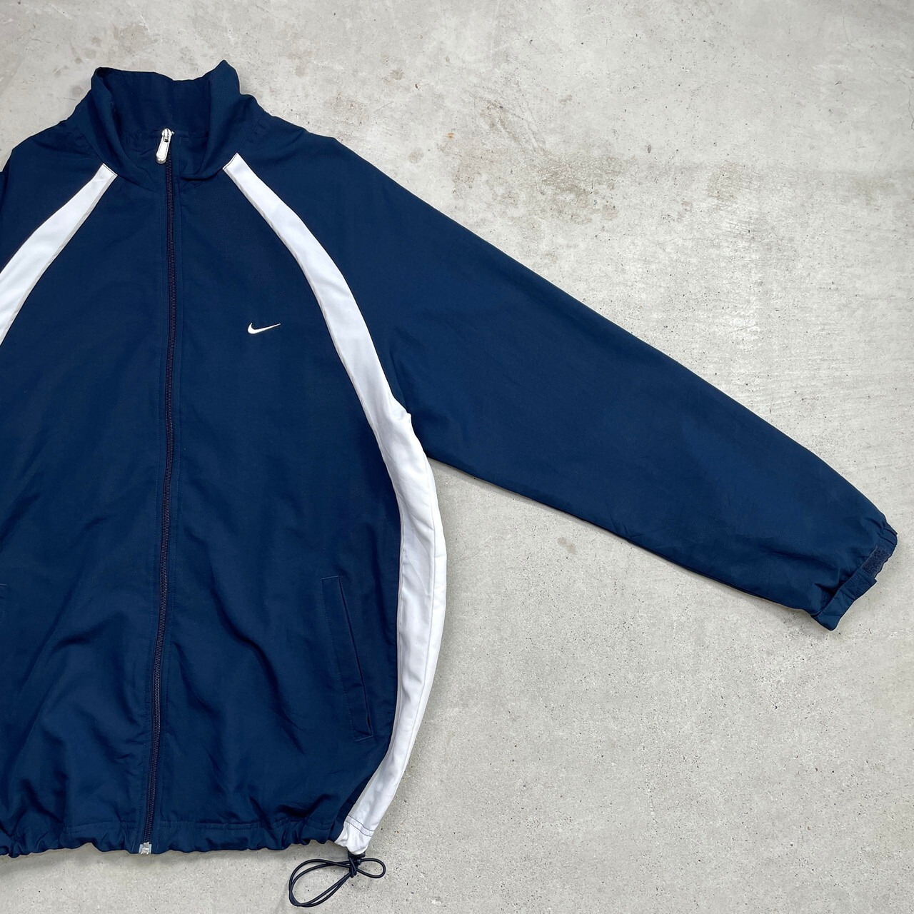 00年代 NIKE ナイキ ナイロンジャケット トラックジャケット メンズXL 