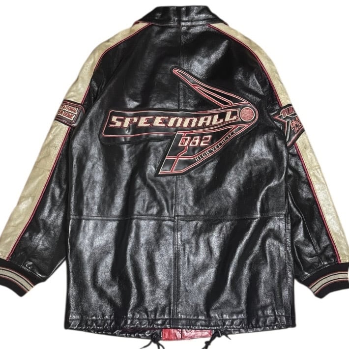 希少 横須賀 プリンス商会 55周年記念 鷹 タカ刺繍 スカジャン 黒 銀