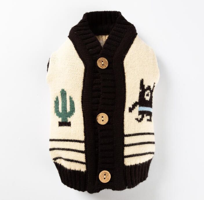〖予約〗1103209 サボテンセーターカーディガン