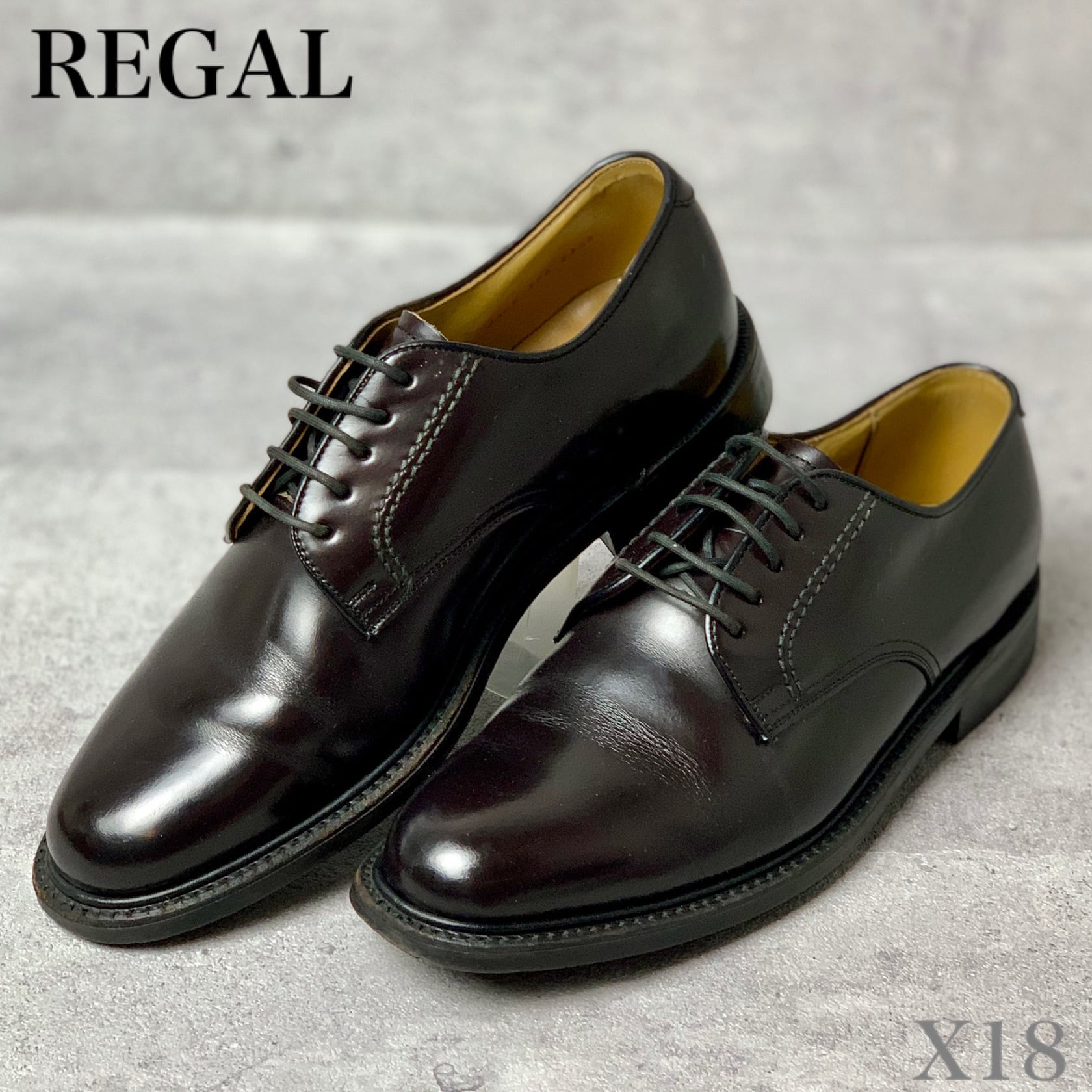 リーガル REGAL プレーントゥ ビジネスシューズ ドレスシューズ 25.5cm 