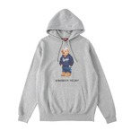 K'rooklyn × 上岡 拓也 Collaboration Hoodie -Gray-