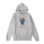 K'rooklyn × 上岡 拓也 Collaboration Hoodie -Gray-