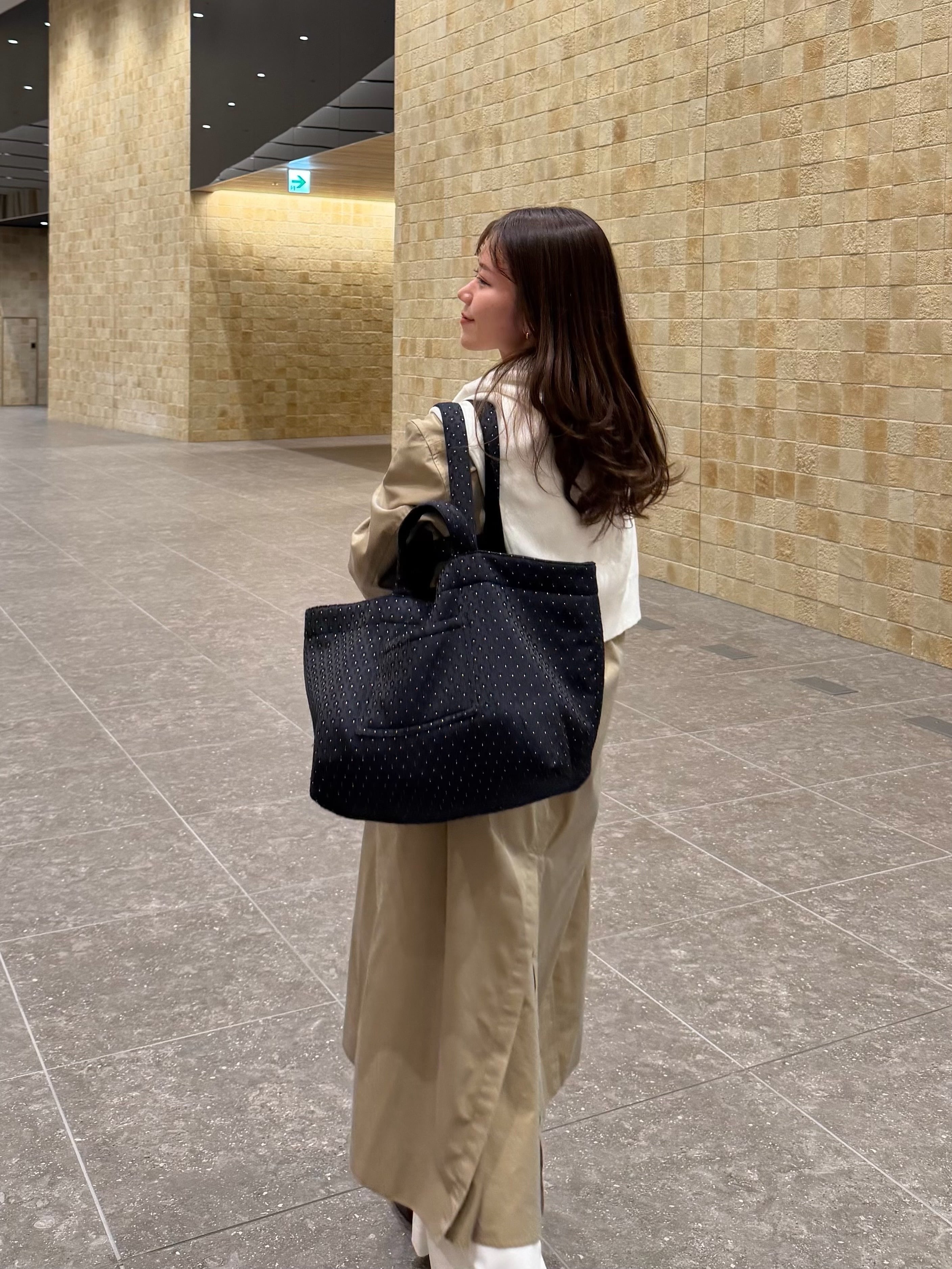 予約】flower jacquard bag 