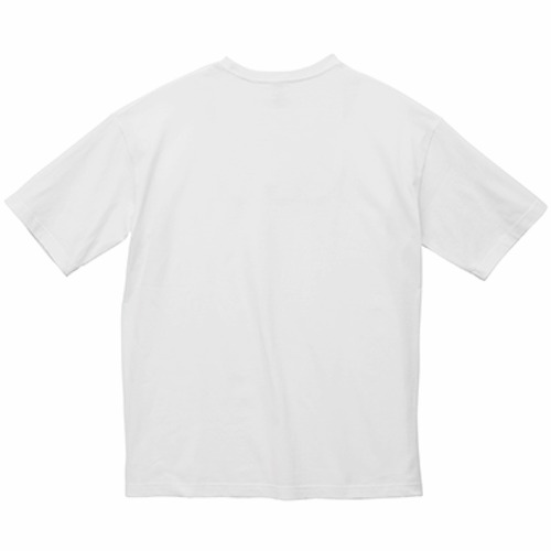 【ビッグシルエット 5.6oz】 PRIORITY SURF® IAM BIG FACE Tシャツ  ホワイトの商品画像2