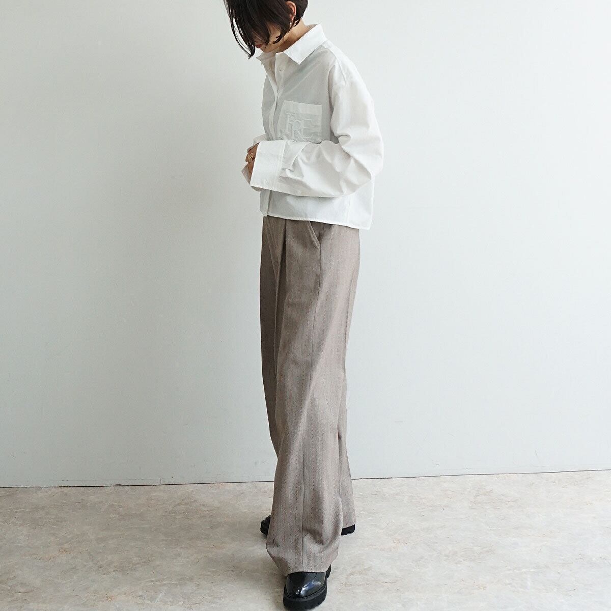 ショート丈シャツ | FASHFREN/ファッシュフレン