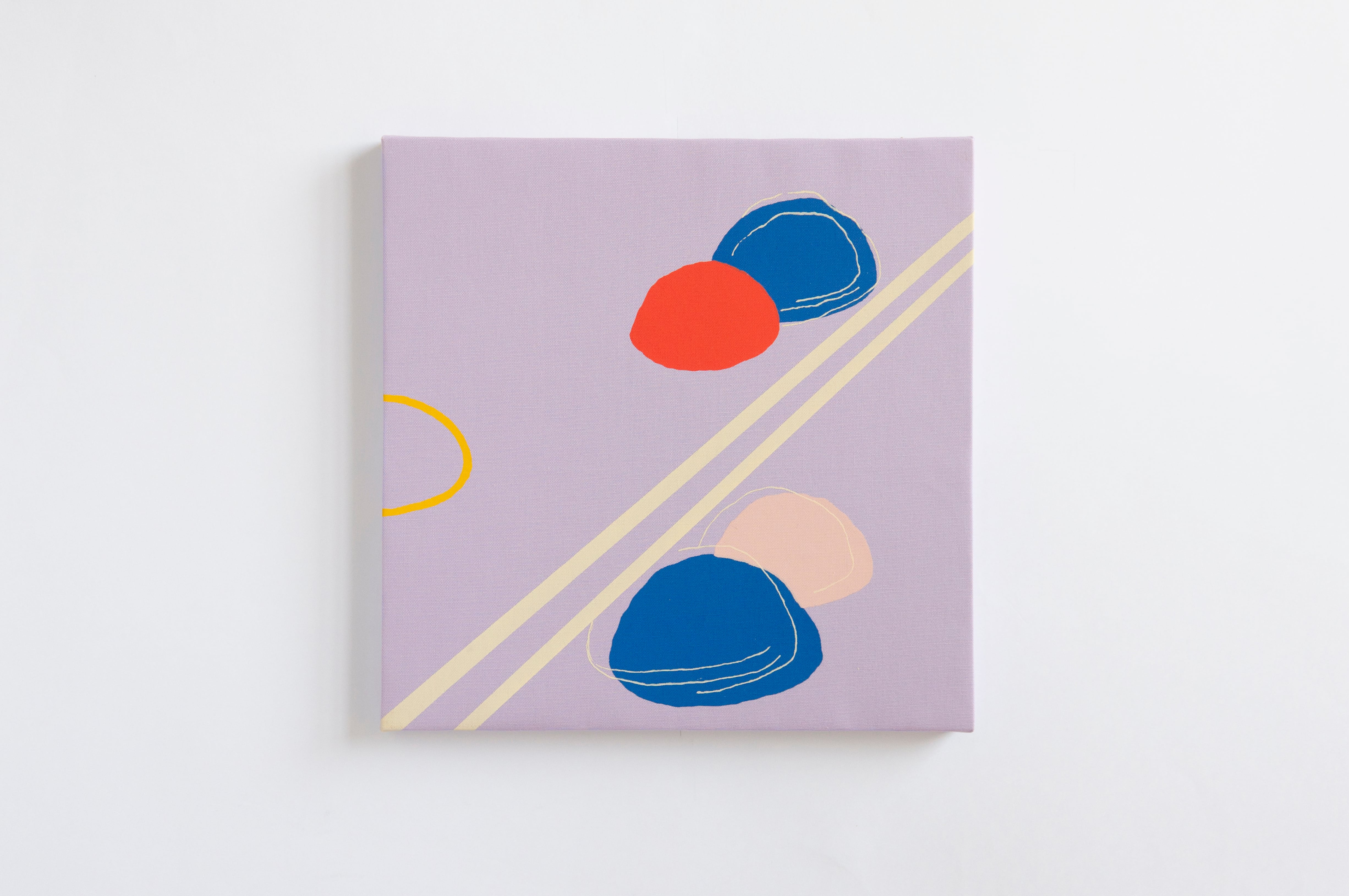 オリジナルファブリックパネル「マチアワセ − white」 | Kalappo