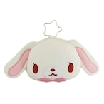 カラビナ付きフェイスポーチ(シュガーバニーズしろうさ)(0918971)