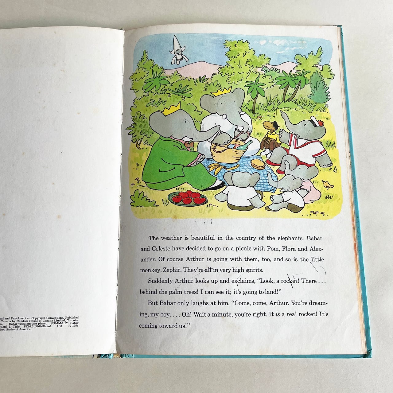 絵本 BABAR VISITS ANOTHER PLANET ババール 宇宙への旅 | PIMLICO