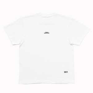 "001" Tee - WHT