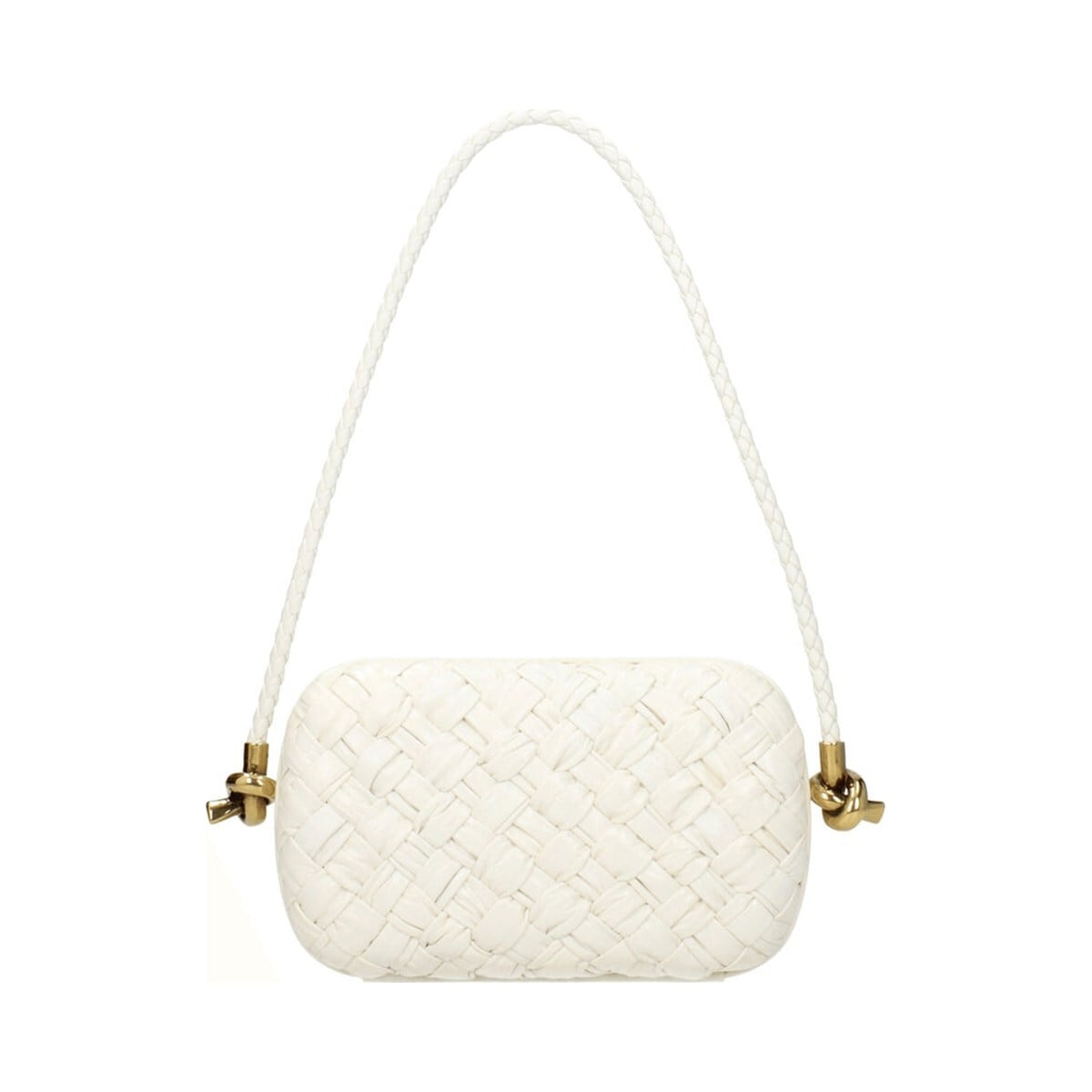 BOTTEGA VENETA ボッテガヴェネタ レディース ショルダーバッグ レザー ホワイト