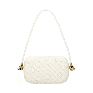 BOTTEGA VENETA ボッテガヴェネタ レディース ショルダーバッグ レザー ホワイト