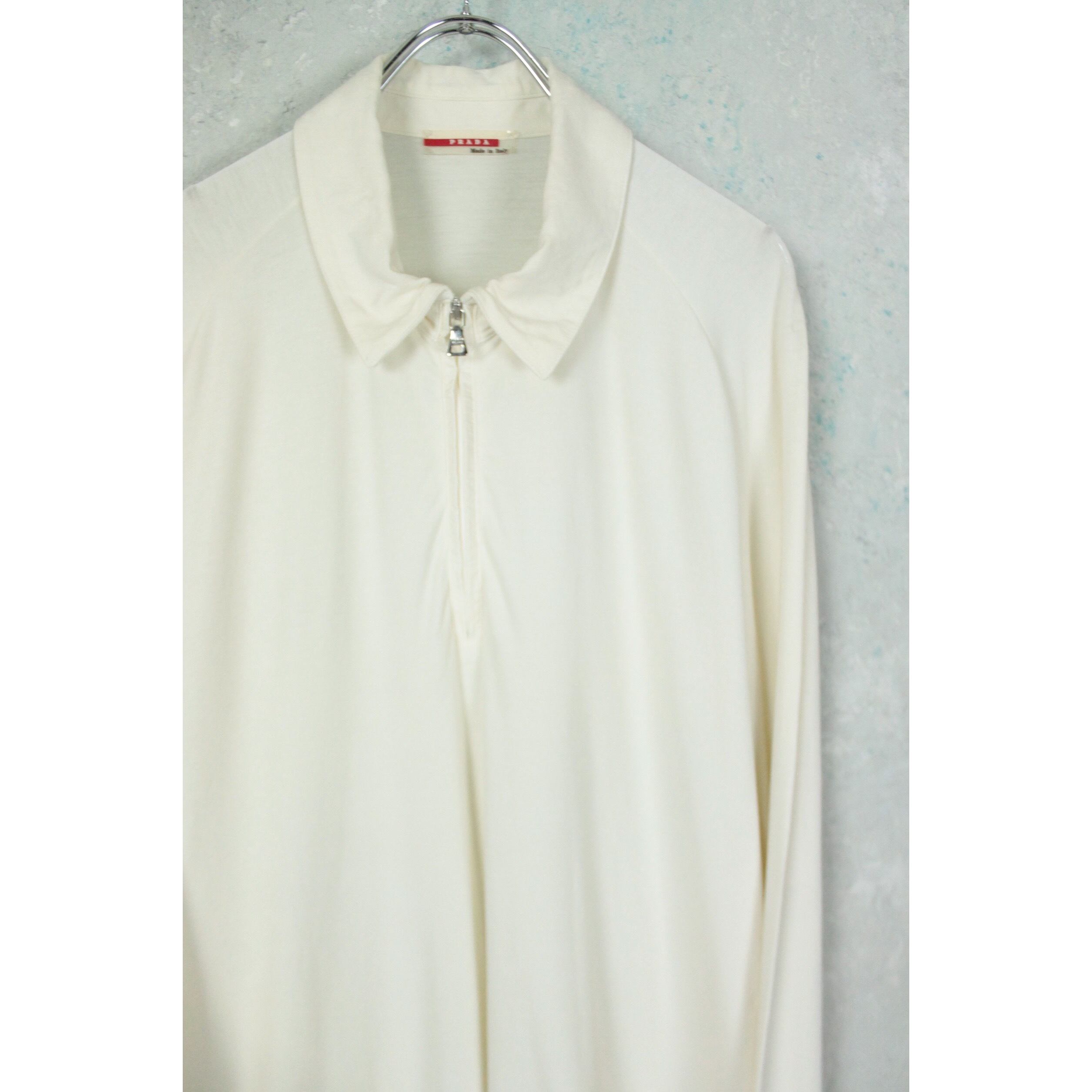 PRADA SPORT XL ハーフジップ プルオーバーシャツ【CO-0122】 | cv