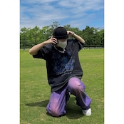 VINTAGE ストリート 蛇と花 Tシャツ T131